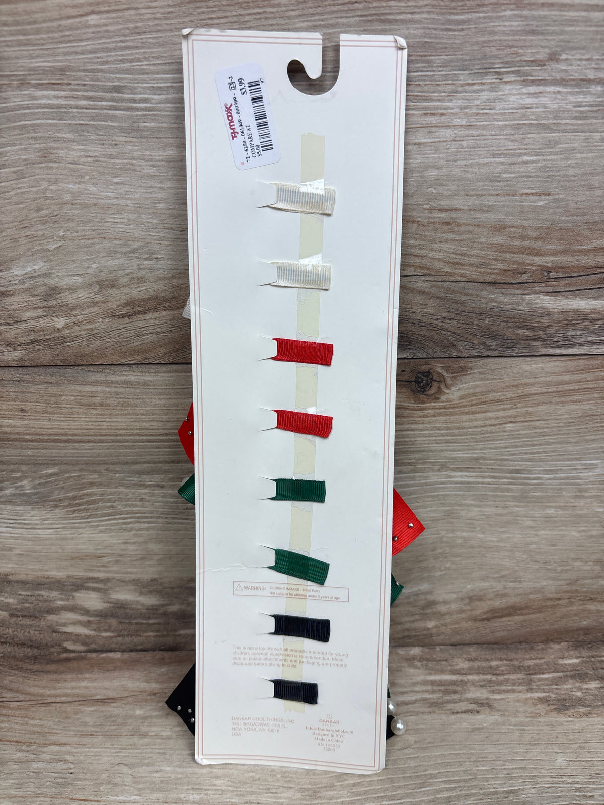 NEW Ava Olivia 8pk Holiday Hair Bow Clips
