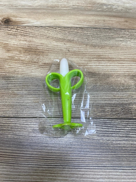 NEW Training Banana Toothbrush for Babies Green