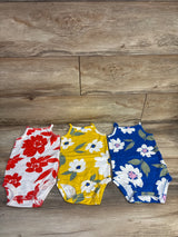 Carter's 3pk Tank Bodysuit Set White sz 18m