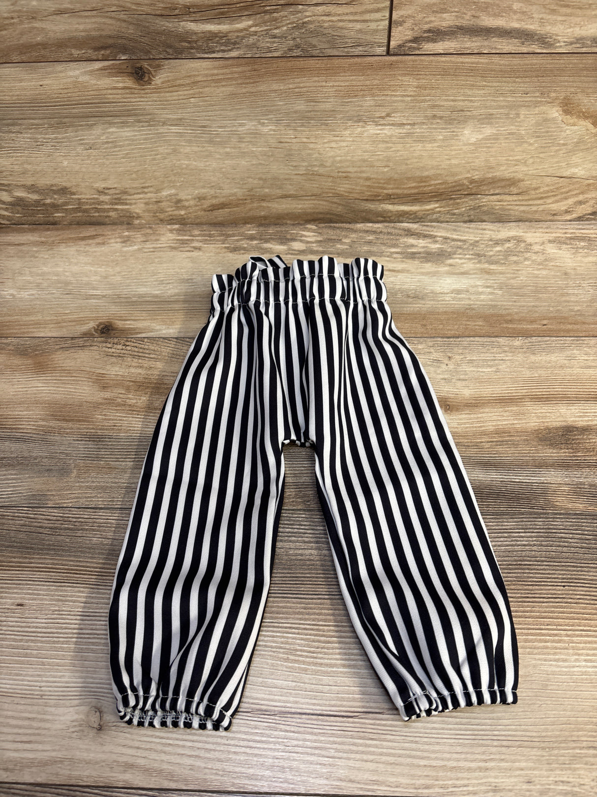 Black and White Striped Pants sz 6-9m