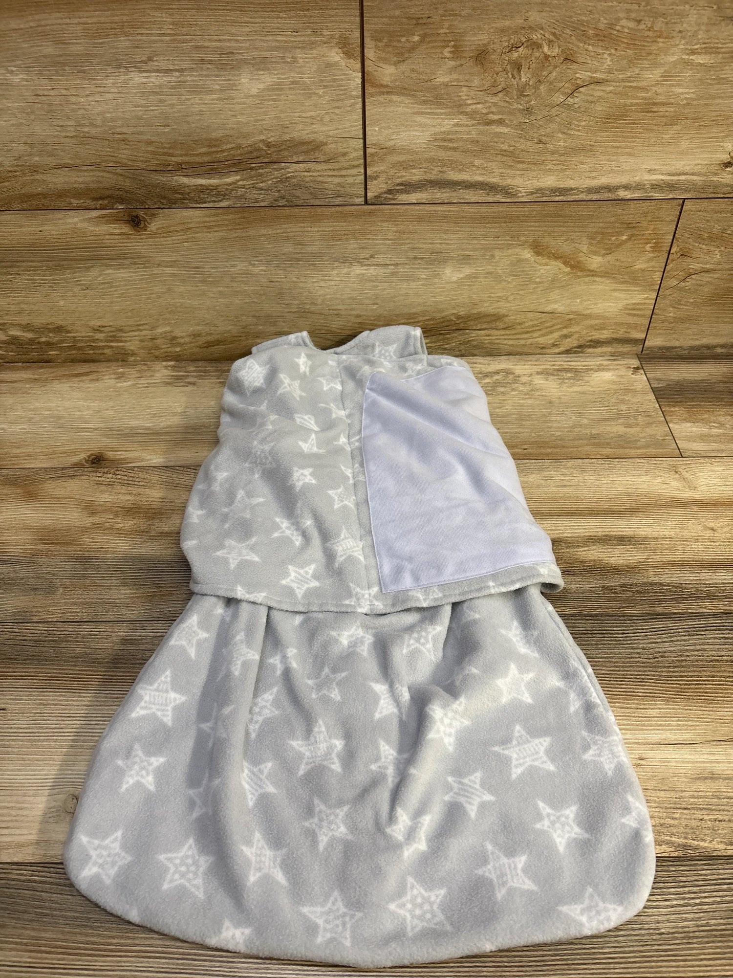 Halo Fleece SleepSack Swaddle Grey sz S/3-6m