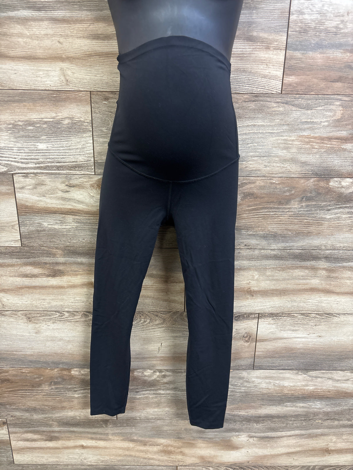 CRZ Yoga Cropped Maternity Leggings Black sz XS