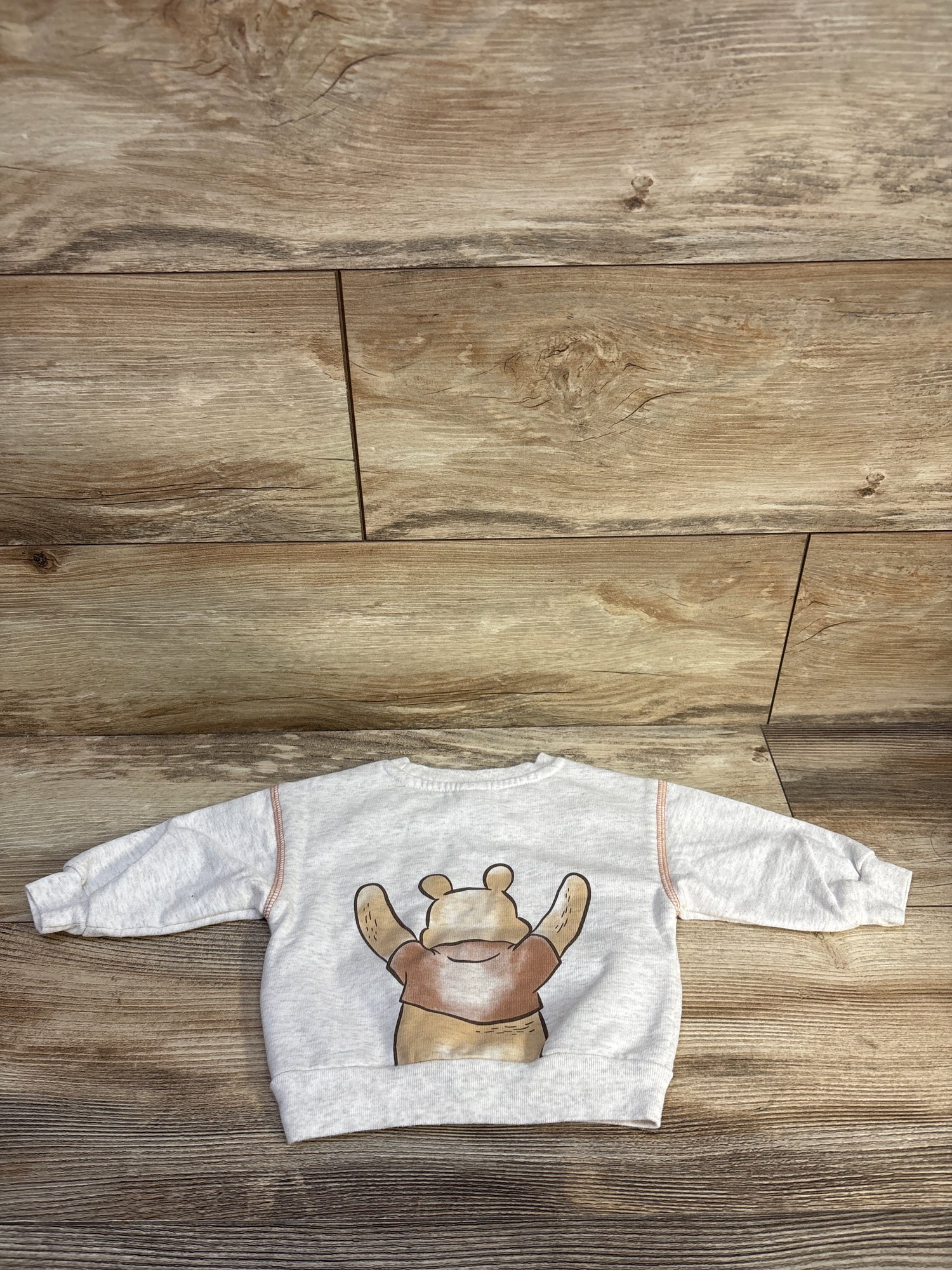 Disney Baby Winnie The Pooh Sweatshirt Beige sz 6/9m