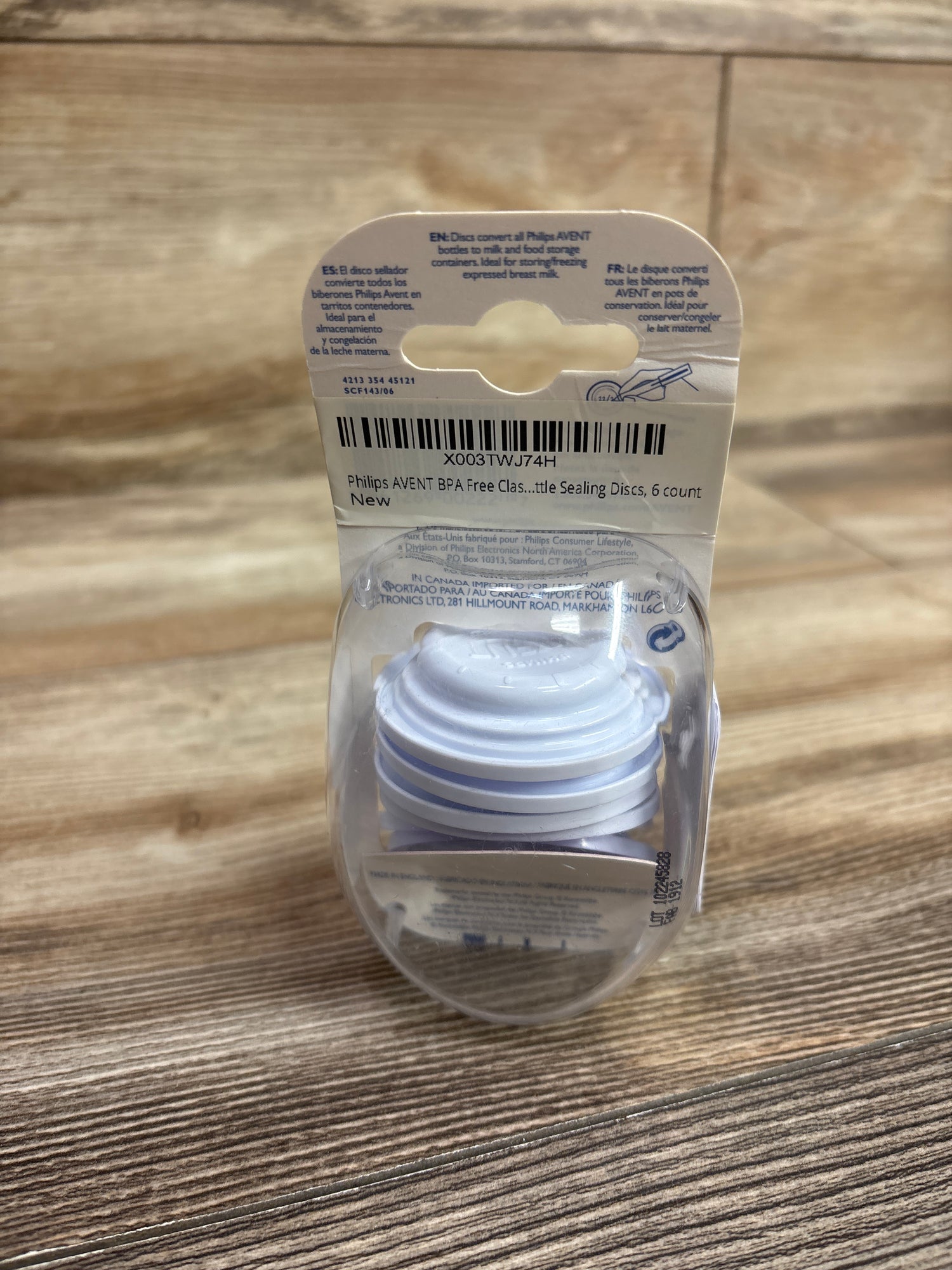 NEW Philips Avent 6pk Sealing Discs