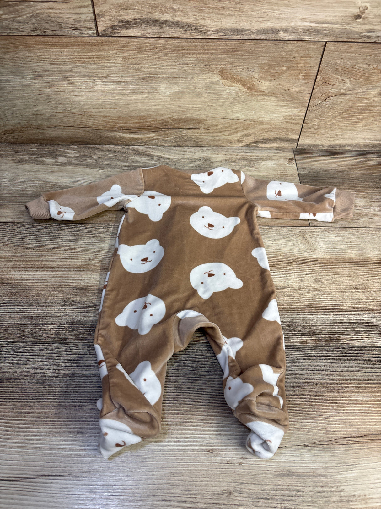 Just One You Blanket Sleeper Brown sz Newborn