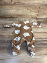 Just One You Blanket Sleeper Brown sz Newborn