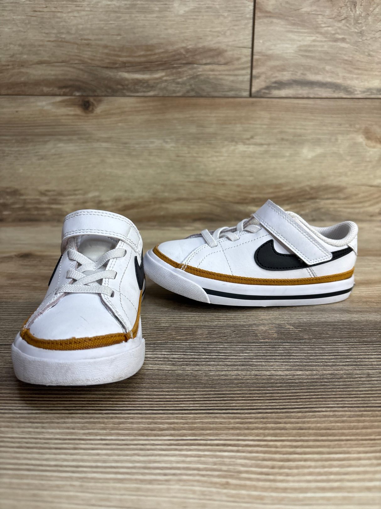 Nike Court Legacy TD 'White Desert Ochre' Sneakers sz 9c