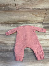 Carter's Quilted Coverall Pink sz Newborn