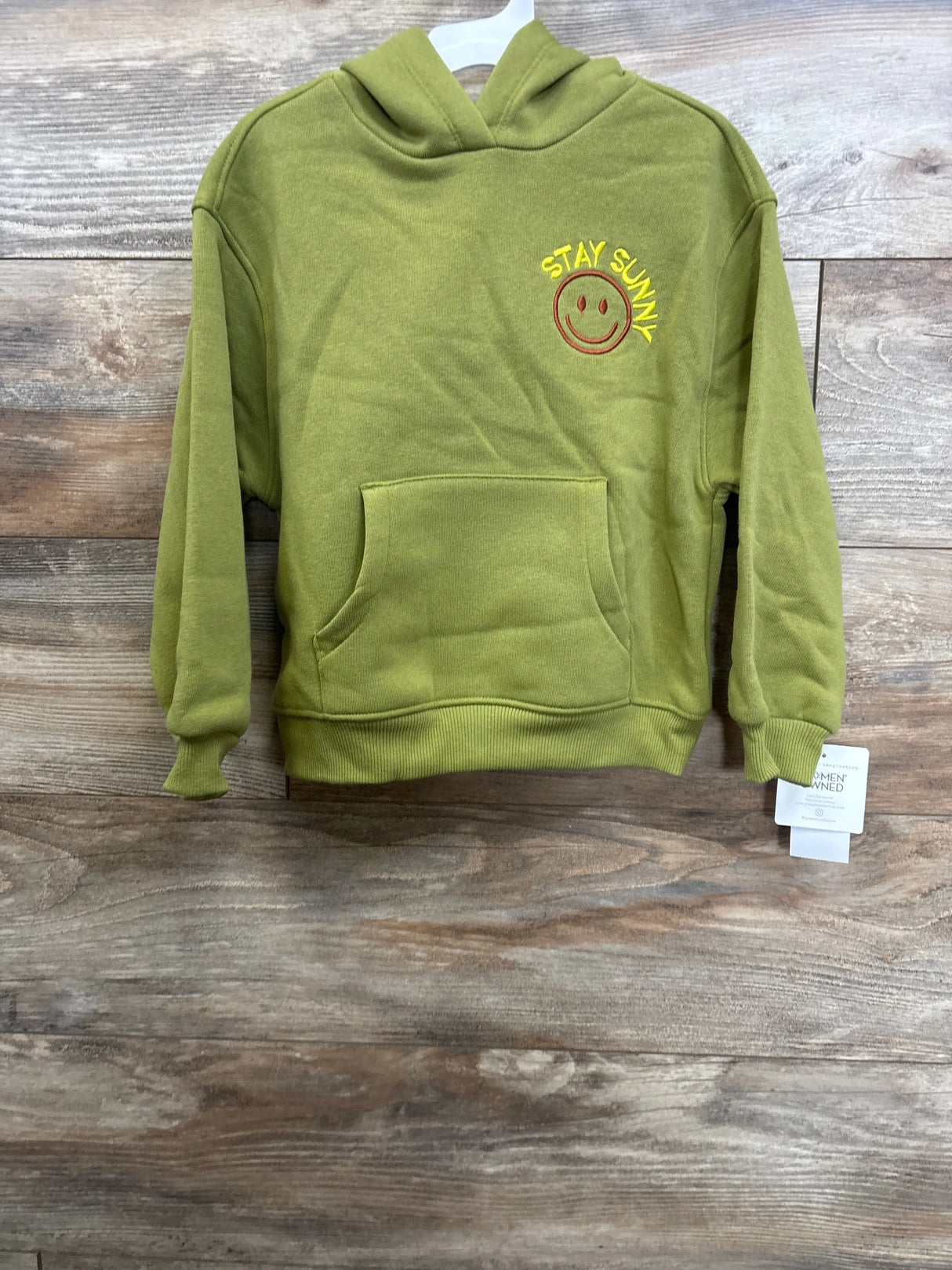 NEW Grayson Mini Stay Sunny Pull Over Hoodie Olive sz 5T