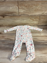 Modern Moments Floral Viscose Sleeper Ivory sz 3-6m