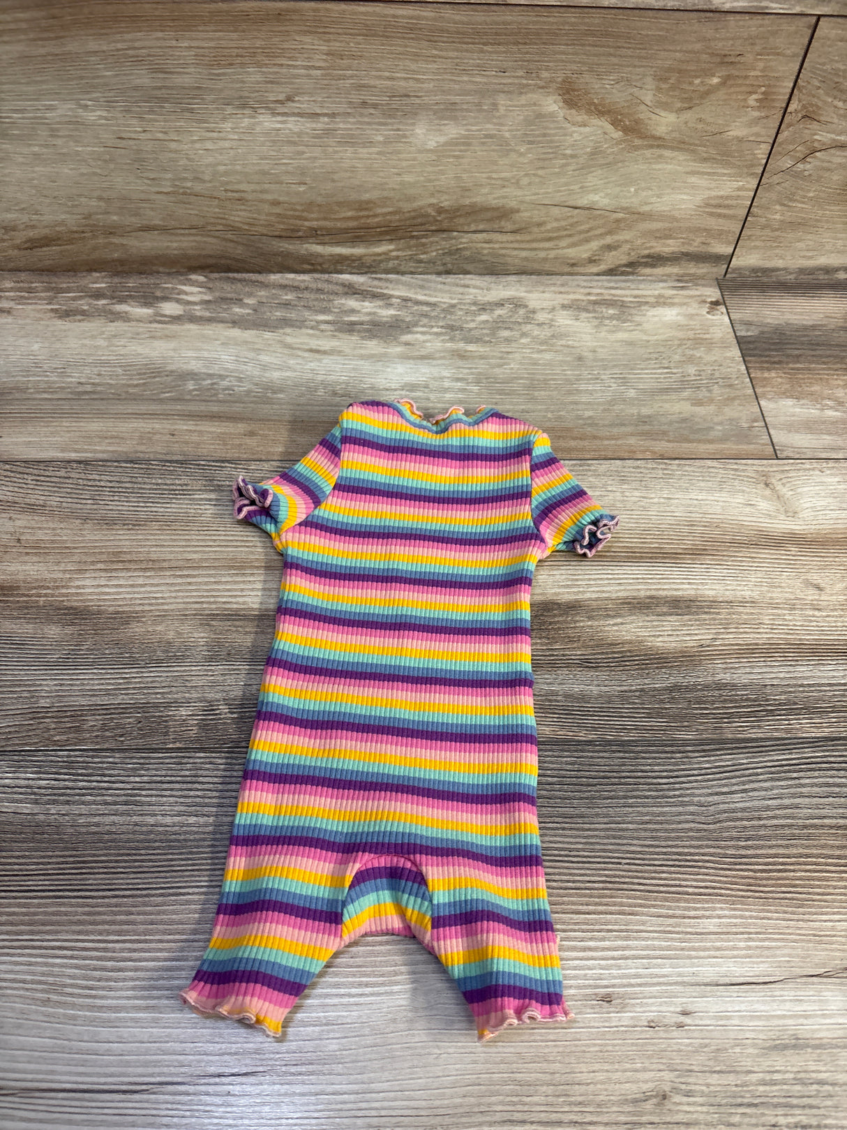Shein Plucky Daisy Ribbed Shortie Romper Multicolor sz Newborn