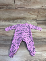 Carter's Waffle Knit Sleeper Pink sz 3m