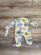 NEW Carter's Truck Print Sleeper Beige sz Newborn