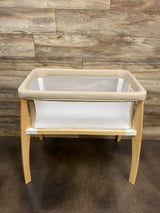 Baby Delight Heirloom Willow Wood Bassinet in Organic Oat