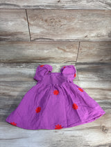 NWOT Cat & Jack 2pc Gauze Dress & Bloomers Set Purple sz 18m