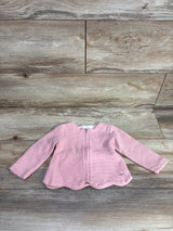 Mayoral Ribbed Full Zip Jacket Pink sz 6-9m