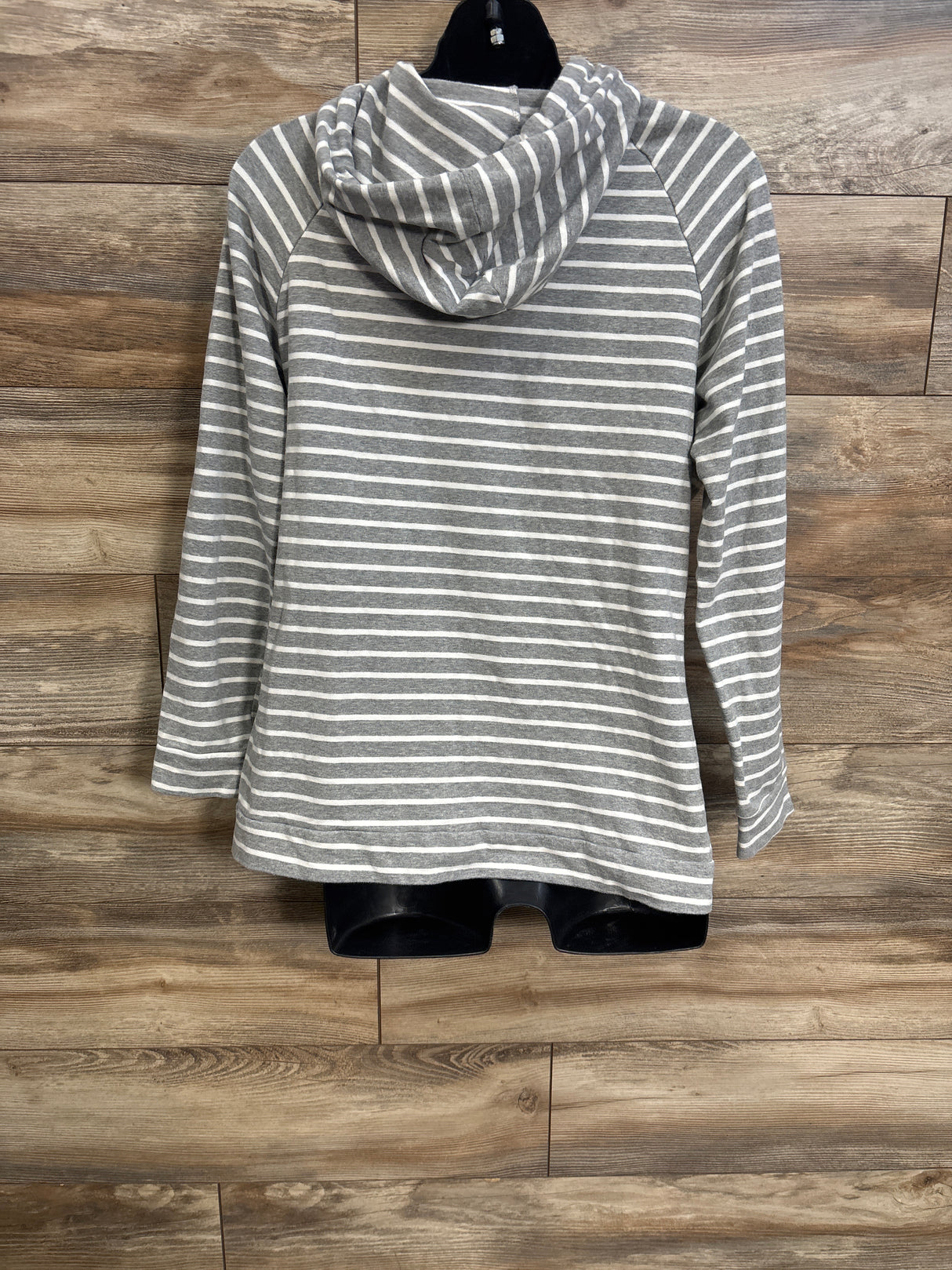 Ecavus Striped Nursing Hoodie Grey sz XXL