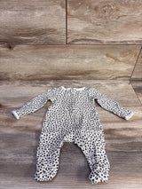 Carter's Floral Sleeper Ivory sz Newborn