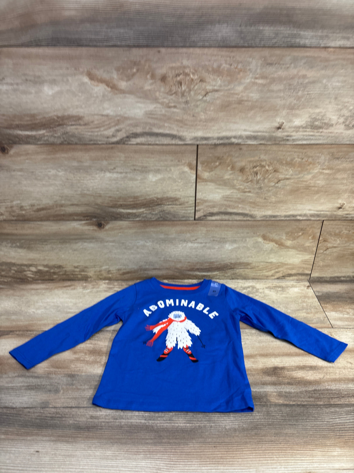 NEW Epic Threads Abominable Long Sleeve Shirt Blue sz 2T