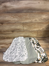 Yoofoss 3pk Sleep Sacks White/Green sz 0-6m