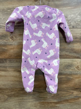 Simple Joys Blanket Sleeper Purple sz 0-3m