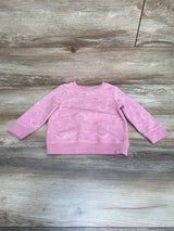 Cat & Jack Dino Sweatshirt Pink sz 18m