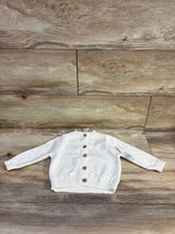 NEW Jessica Simpson Button-Up Knit Cardigan Ivory sz 3/6m