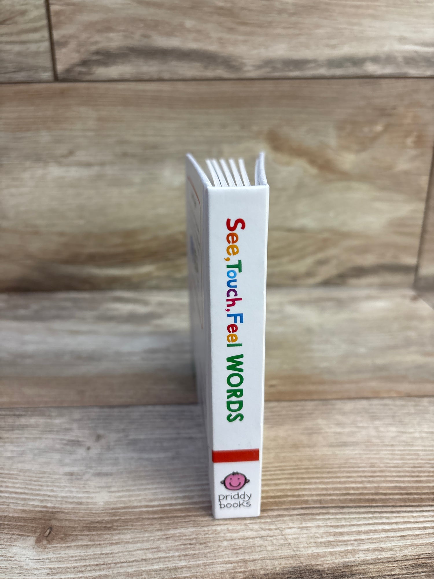 See, Touch, Feel: Words Board Book