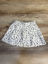 Cat & Jack Polka Dot Skort White sz 4T