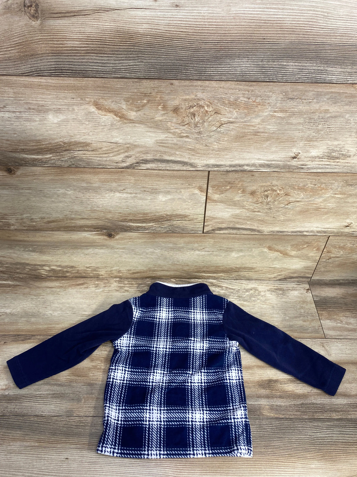 Grayson Mini Eyelet Trim Sweatshirt White sz 3T