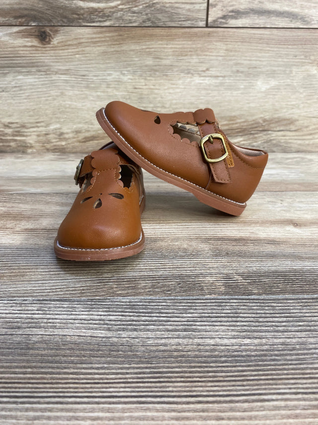 GINFIVE Mary Jane Dress Shoes Brown sz 8 - Me n Mommy To Be