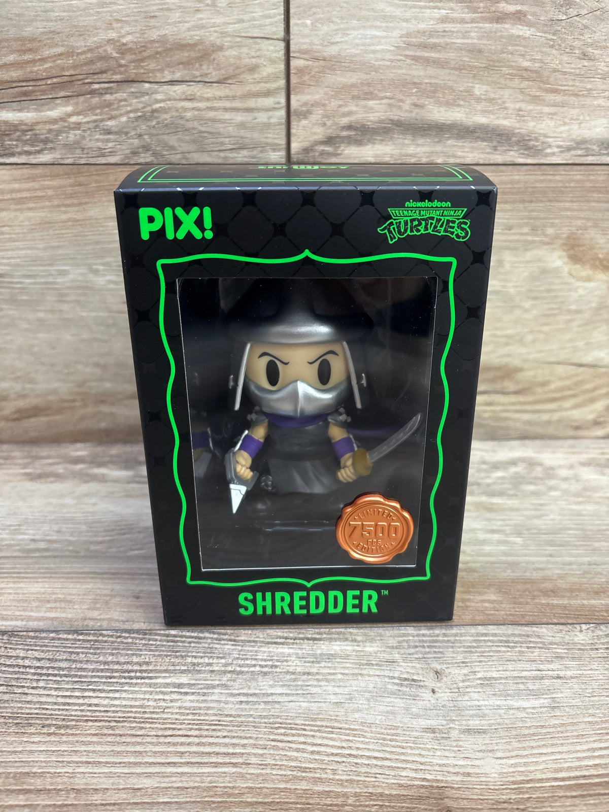 NEW Thrilljoy Pix! Teenage Mutant Ninja Turtles Shredder Vinyl Figure
