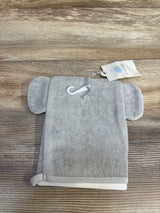 NEW Cloud Island Baby Wash Mitten - grey Elephant