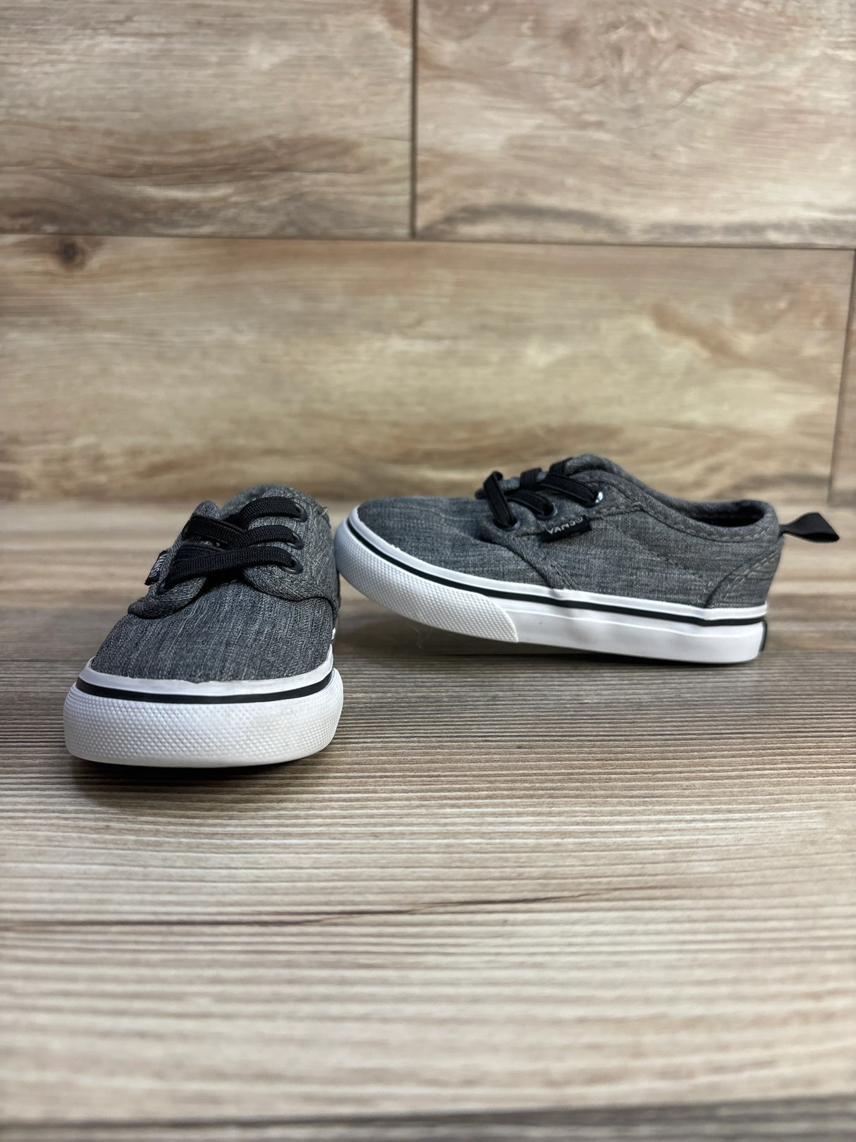 Vans Atwood V Slip On Shoes Grey sz 5.5c