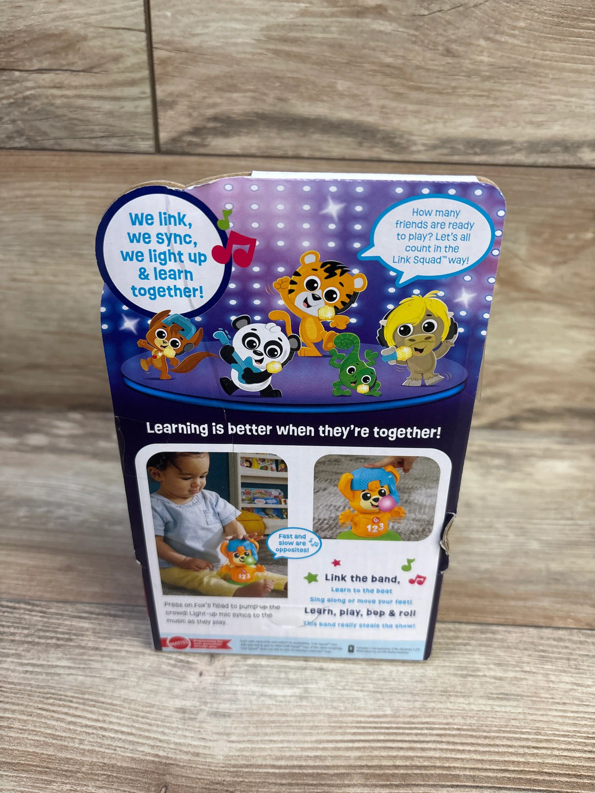 NEW Fisher-Price Link Squad Opposites Fox Toy