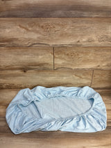 Fitted Bassinet Sheet, Blue