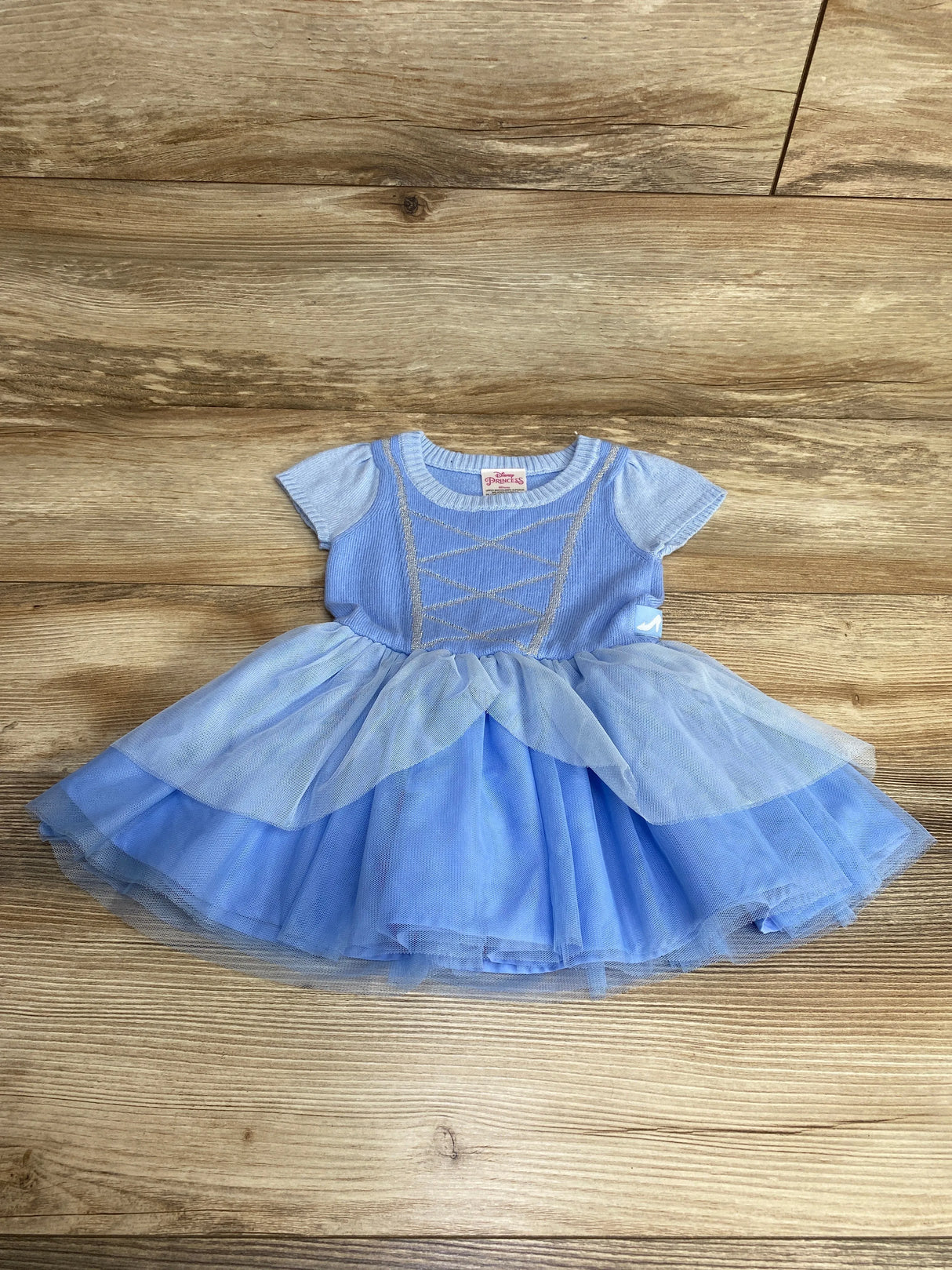 Disney Princess Cinderella Tutu Dress Blue sz 12m