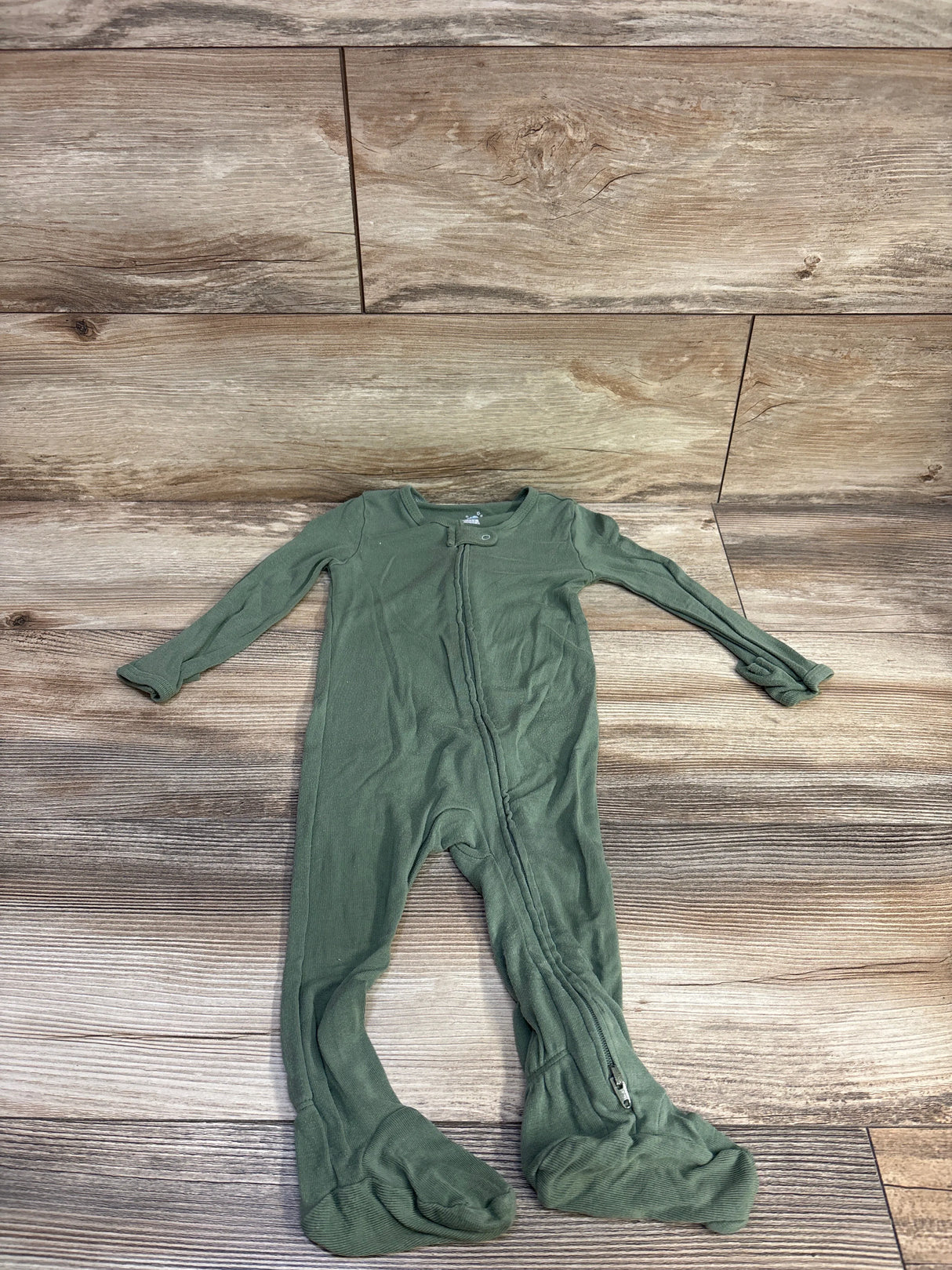 Cloud Island Soft Modal Sleeper Green sz 6-9m