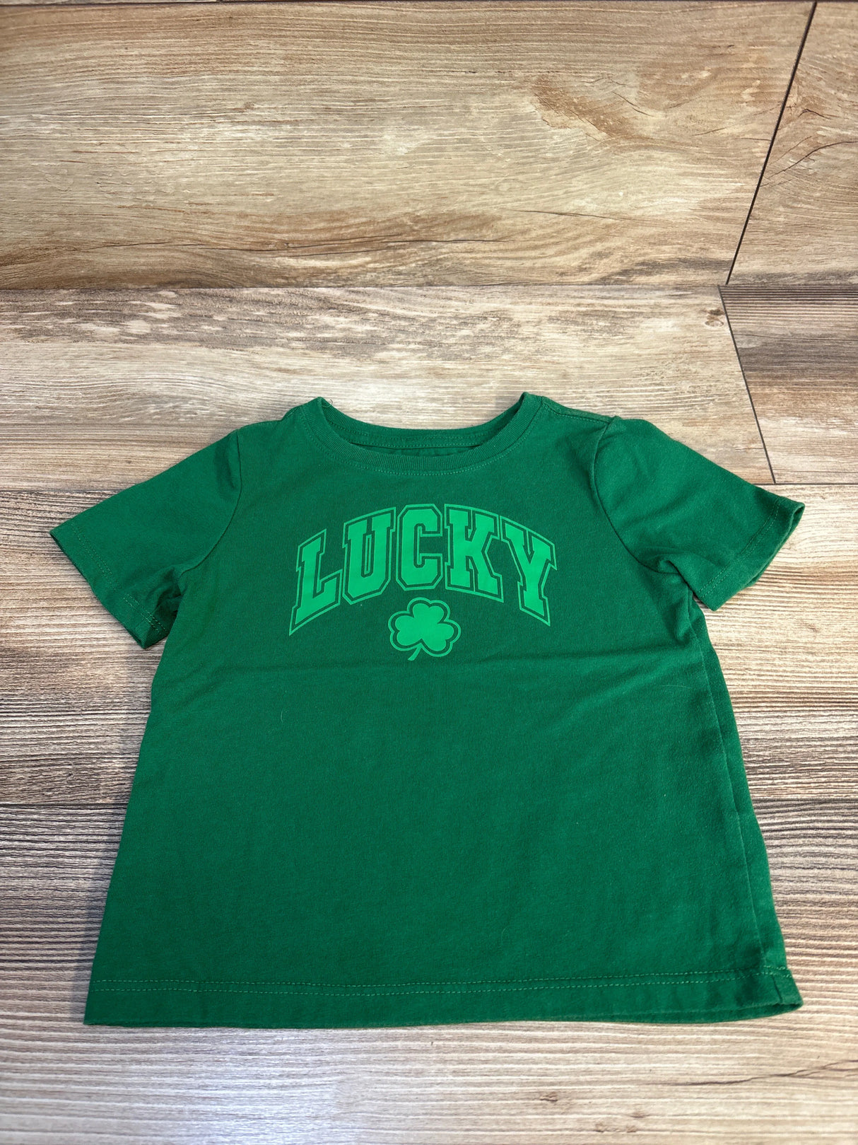 Way To Celebrate St Patrick's Day Lucky Shirt Green sz 2T