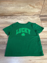 Way To Celebrate St Patrick's Day Lucky Shirt Green sz 2T