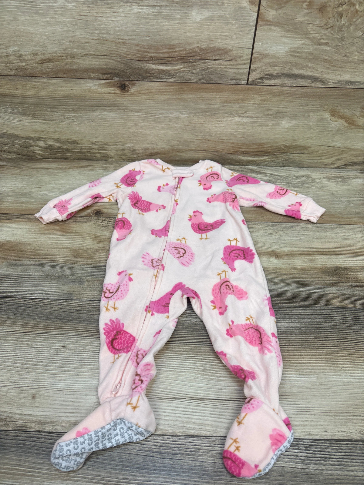 Carter's Chicken Blanket Sleeper Pink sz 9m