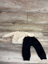 BeQeuewll 2pc Mama's Boy Sweatshirt & Joggers Set Tan sz 6-12m