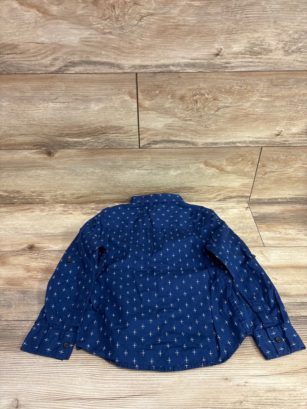 Sovereign Code Button Up Shirt Blue sz 5T