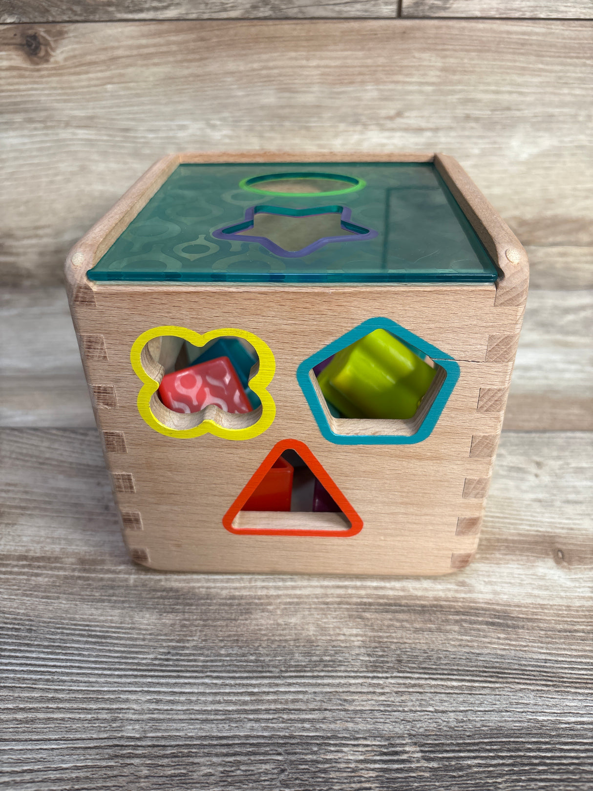 B. Toys Wonder Cube, Wooden Shape Sorter