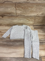 Cat & Jack 2pc Knit Sweater & Pants Set Grey sz 2T