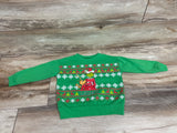 The Grinch Pullover Sweatshirt Green sz 4/5T