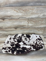 Western Cowboy Changing Pad Cover Super Soft Brown Cowhide - Me 'n Mommy To Be