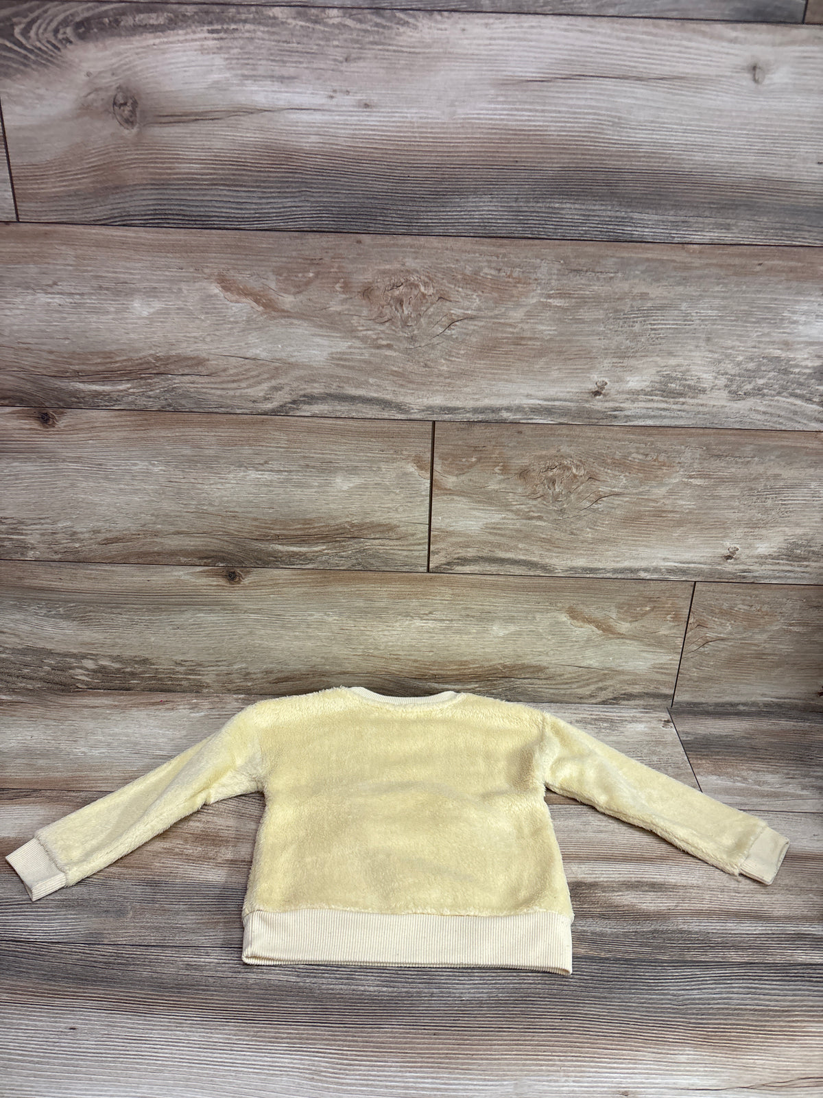 Disney Baby Winnie The Pooh Plush Sweatshirt Yellow sz 3T