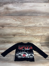Disney Pixar Cars I Am Speed Long Sleeve Shirt Black sz 5T