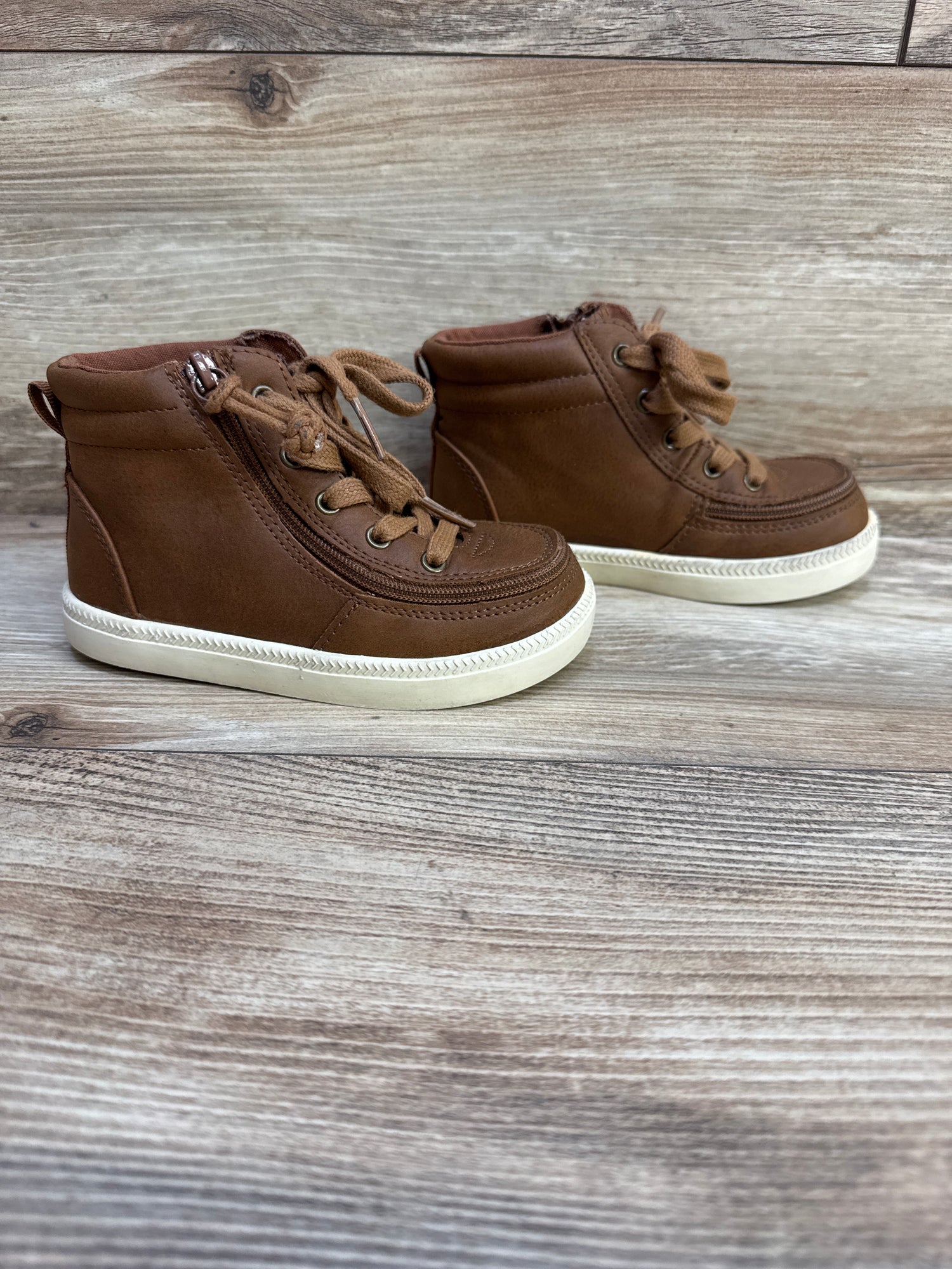 Billy Footwear Harmon High Sneakers Brown sz 9c